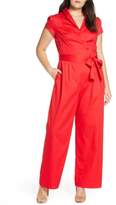 Thumbnail for your product : Gal Meets Glam Camille Cotton Jumpsuit