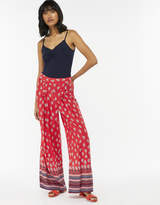 Thumbnail for your product : Monsoon Rachel Border Print Trousers