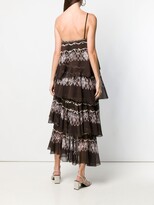 Thumbnail for your product : Fendi Layered Printed Maxi Dress