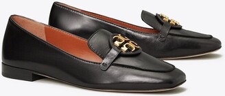 Tory Burch Miller Metal-Logo Loafer, Leather - ShopStyle