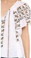 Thumbnail for your product : Suno Embroidered A Line Top