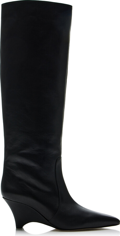 Freda Salvador Mariah Leather Knee Boots