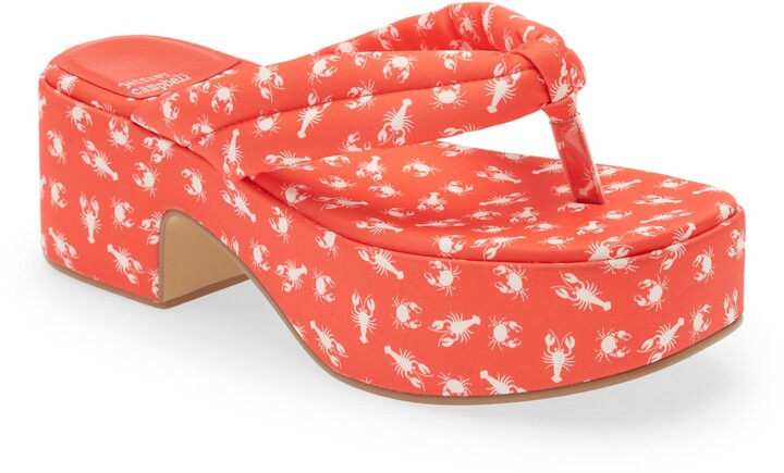 luau platform flip flop