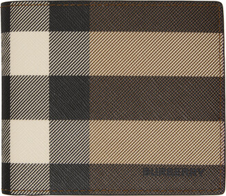 Leather wallet Burberry Brown in Leather - 21507769