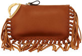Thumbnail for your product : Valentino Scarab Finger-Clutch Bag, Tan