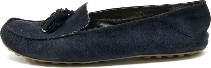 Loro Piana Pre-Owned Tassel Suede Loafers