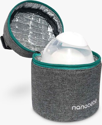 nanobébé Compact Bottle Cooler & Travel Pack, Grey