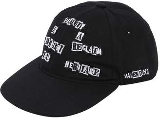 Valentino Punk Poem Cotton Twill Hat