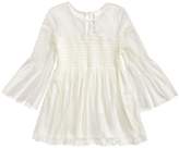 Thumbnail for your product : Beautees Smocked Bell-Sleeve Top, Big Girls
