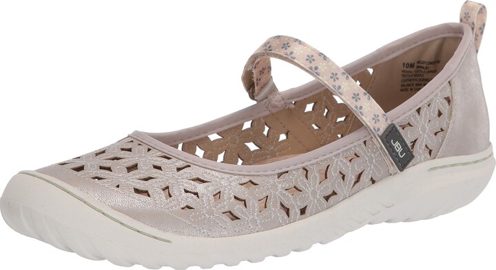 jbu by jambu women's wildflower mj mary jane flat