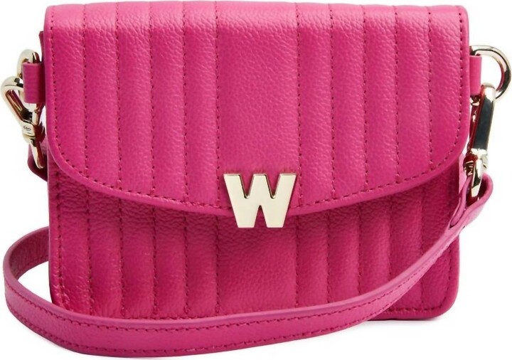 WOLF 1834 Women's Mimi Mini Bag With Wristlet In Pink
