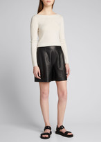 Thumbnail for your product : Vince Wool-Cashmere Boat-Neck Sweater