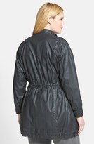 Thumbnail for your product : Sejour Coated Twill Anorak (Plus Size)