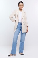 Thumbnail for your product : River Island Longline Soft Blazer
