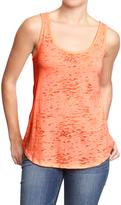 Thumbnail for your product : Old Navy Women's Burnout Jersey Tanks