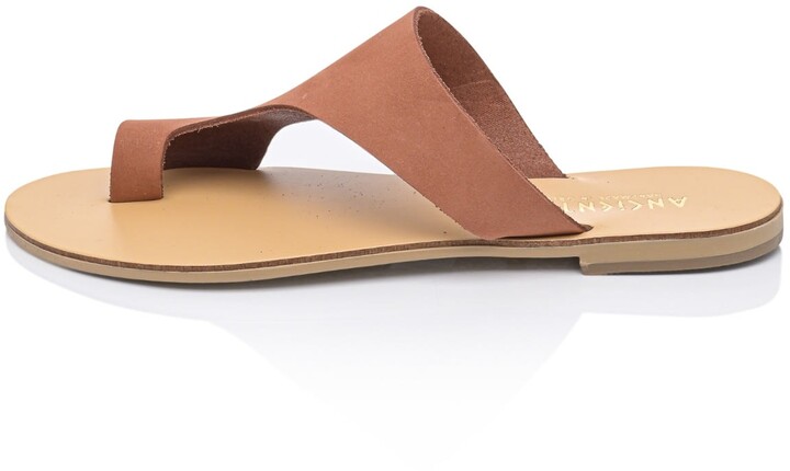 Brown Leather Flip Flops | Shop the world's largest collection of 