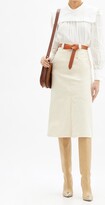 Thumbnail for your product : Isabel Marant Lecce Leather Belt - Tan