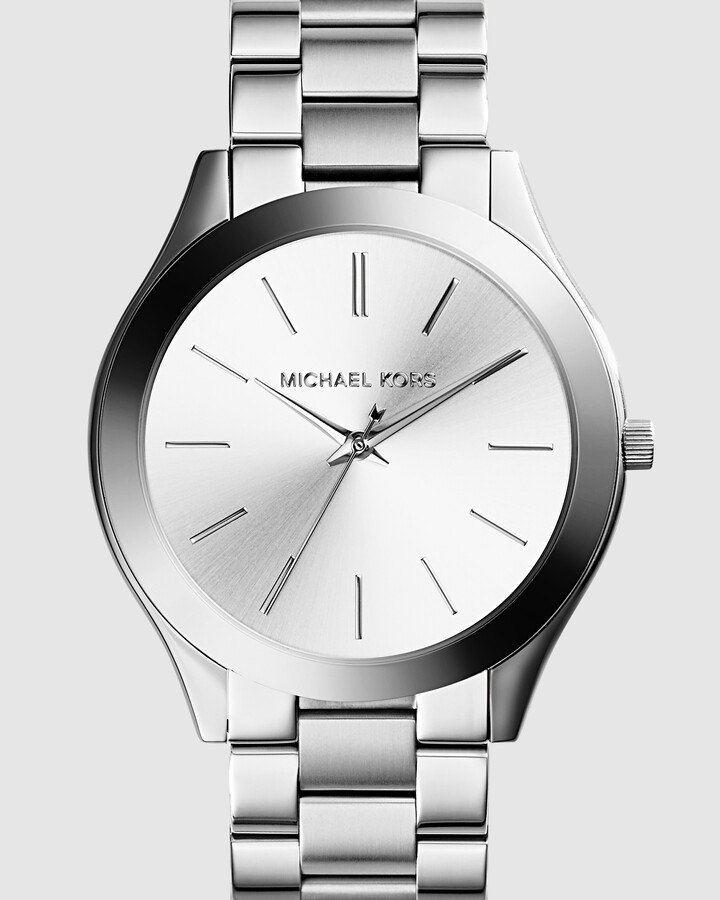 michael kors watch sliver