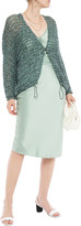 Thumbnail for your product : Brunello Cucinelli Sequin-embellished Open-knit Cardigan