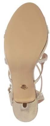 Nina Varsha Crystal Embellished Evening Sandal