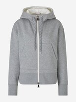 Thumbnail for your product : Moncler Logo Embroidered Hooded Jacket