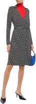 Thumbnail for your product : Diane von Furstenberg New Jeanne Printed Silk-jersey Wrap Dress