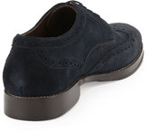 Thumbnail for your product : Gordon Rush Richards Suede Wing Tip, Navy