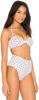 Thumbnail for your product : Eberjey Polka Lulu Bikini Top