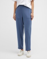Thumbnail for your product : Eileen Fisher Petite Terry Ankle Pants