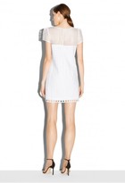 Thumbnail for your product : Milly Square Eyelet Illisuion Chloe Dress