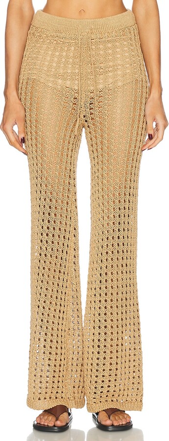 Simon Miller SIMONMILLER Brisas Crochet Pant in Neutral