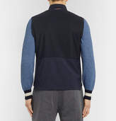 Thumbnail for your product : Sease Low Pressure Panelled Virgin Wool-Blend And Stretch-Nylon Gilet