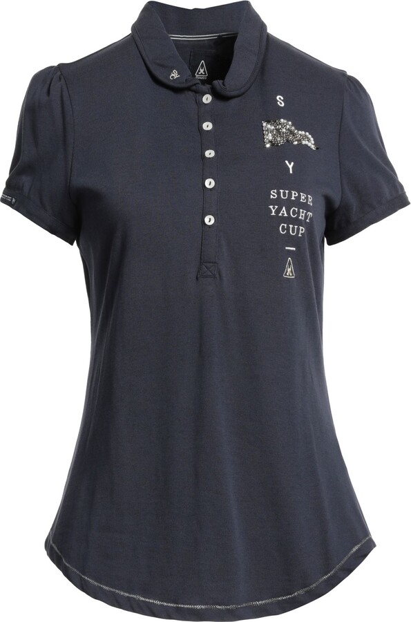 Gaastra Polo Shirt Navy Blue - ShopStyle Tops