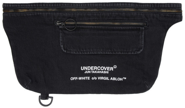 Off-White Black Undercover Edition Denim Hip Sack - ShopStyle Men's Fashion