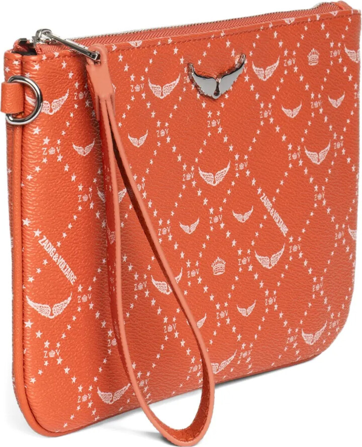 Zadig & Voltaire Monogram Clutch