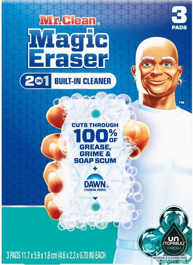 MR. CLEAN Magic Eraser Dawn Ultra Foamy Fresh Scent All Purpose Cleaner Sponge (3 CNT)