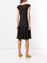 Thumbnail for your product : Chanel Pre Owned 2004 cap-sleeve V-neck dress