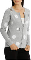 Thumbnail for your product : Scattered Sequin Spot Cardigan