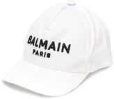 Thumbnail for your product : Balmain Kids Logo-Embroidered Baseball Cap