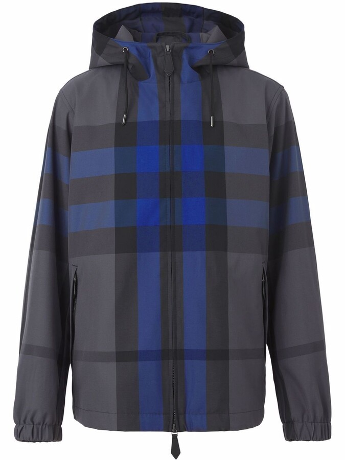 ジャケット・アウター BURBERRY BLUE LABEL check track jacket d9cbcad9-0b74-4e82-8d16-