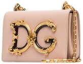 Thumbnail for your product : Dolce & Gabbana Girls leather shoulder bag