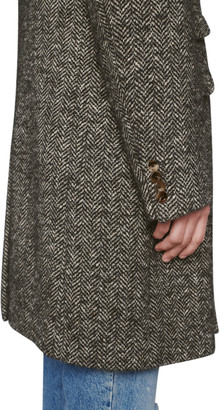 Gucci Herringbone wool coat