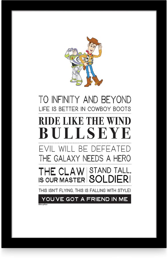 Disney Toy Story Quotes Wall Decor ShopStyle