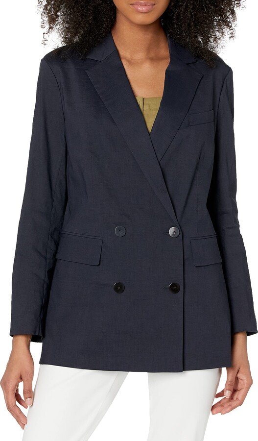 Theory Women's Double Breasted Blazer ShopStyle