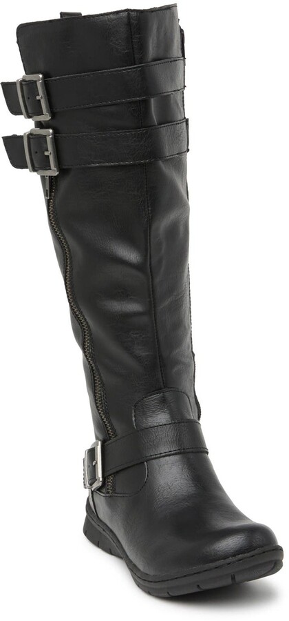B O C By Born Tycho Strappy Tall Leather Boot - ShopStyle