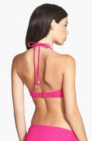 Thumbnail for your product : Freya 'Spirit' Crochet Underwire Halter Bikini Top (D-Cup & Up)