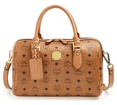 Thumbnail for your product : MCM 'Heritage Boston' Coated Canvas Satchel