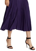 Thumbnail for your product : Akris Punto Plisse A-Line Skirt