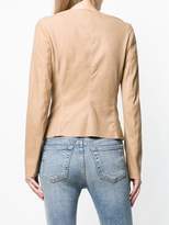 Thumbnail for your product : Drome fitted leather jacket