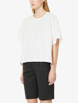 Thumbnail for your product : Loewe Logo-embroidered cotton-jersey T-shirt